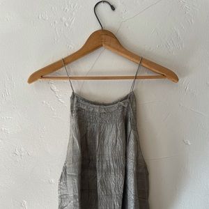 Anaak metallic tank top